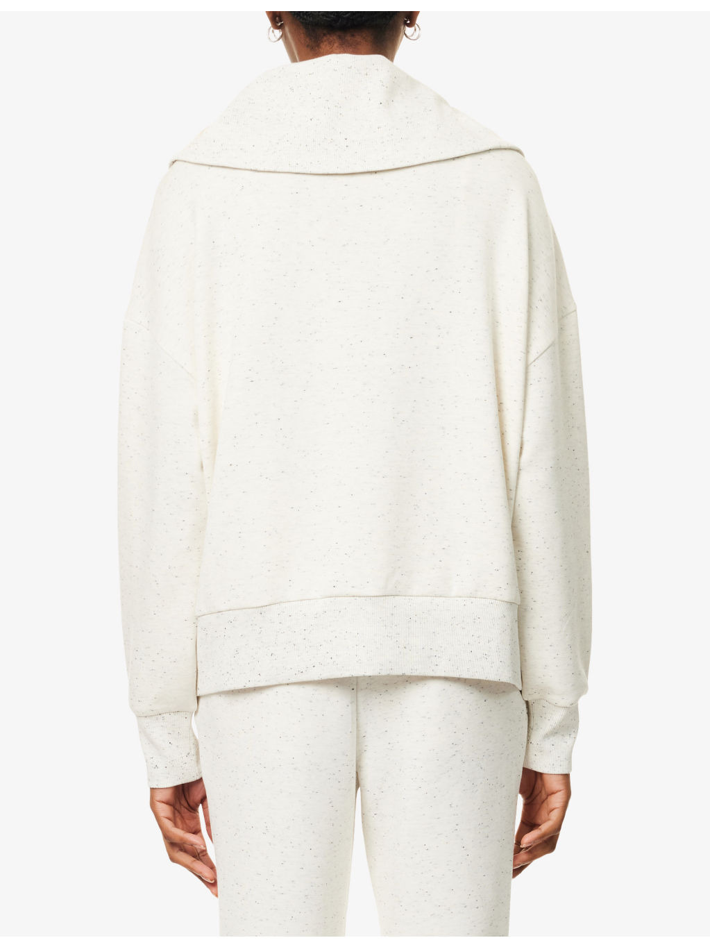 Catherine Half-Zip Jersey Sweatshirt - 3