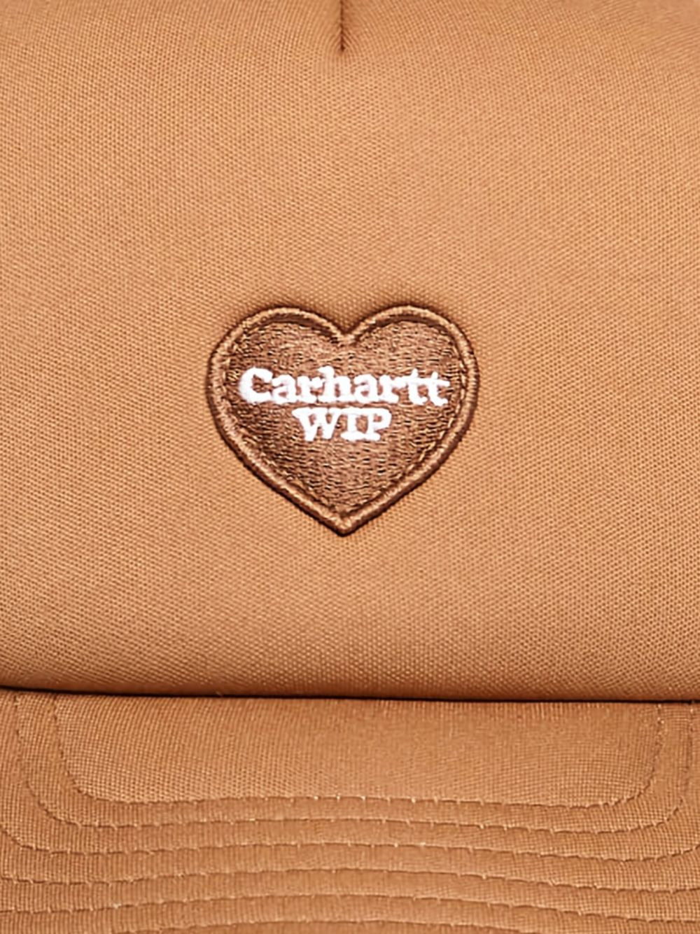heart-patch trucker cap - 3