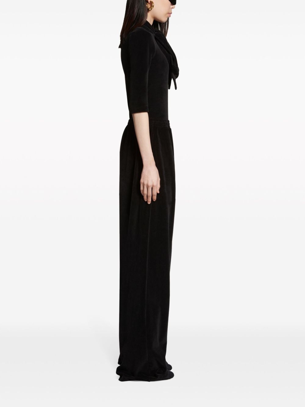 logo-embroidered track pants - 3
