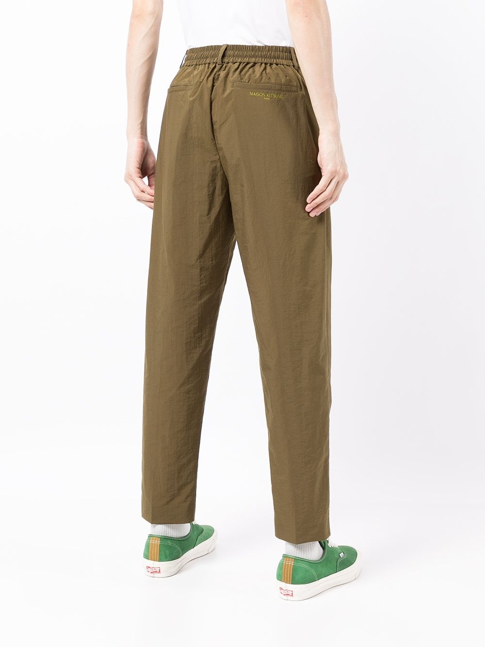 City drawstring-waist trousers - 4