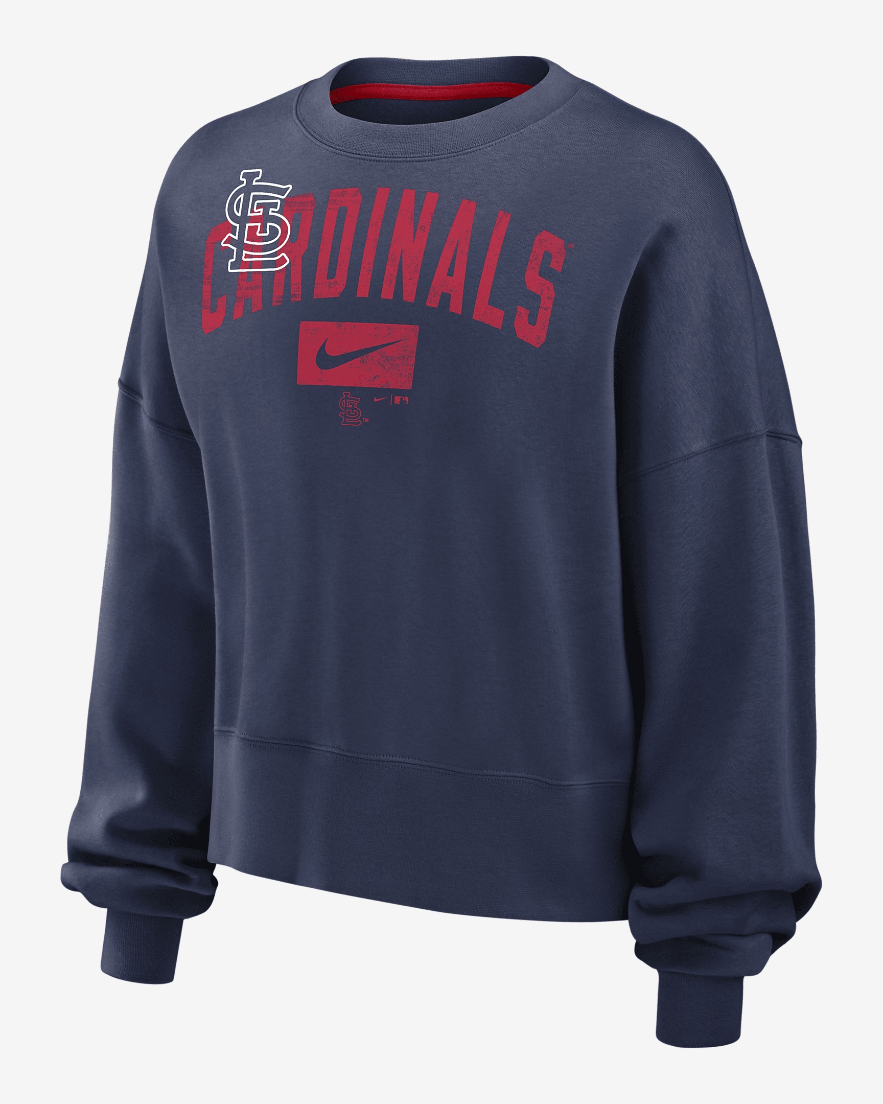 St. Louis Cardinals Team Nike Women's MLB Pullover Sweatshirt - 1