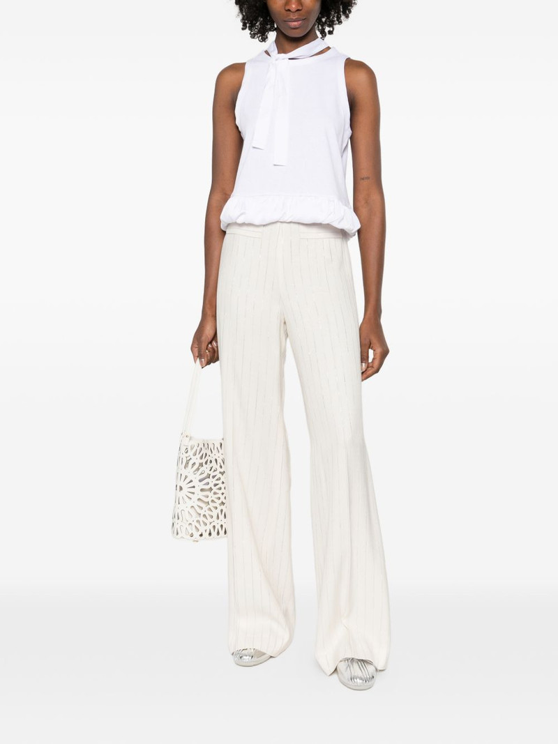 Sandro ruffled tank top outlook