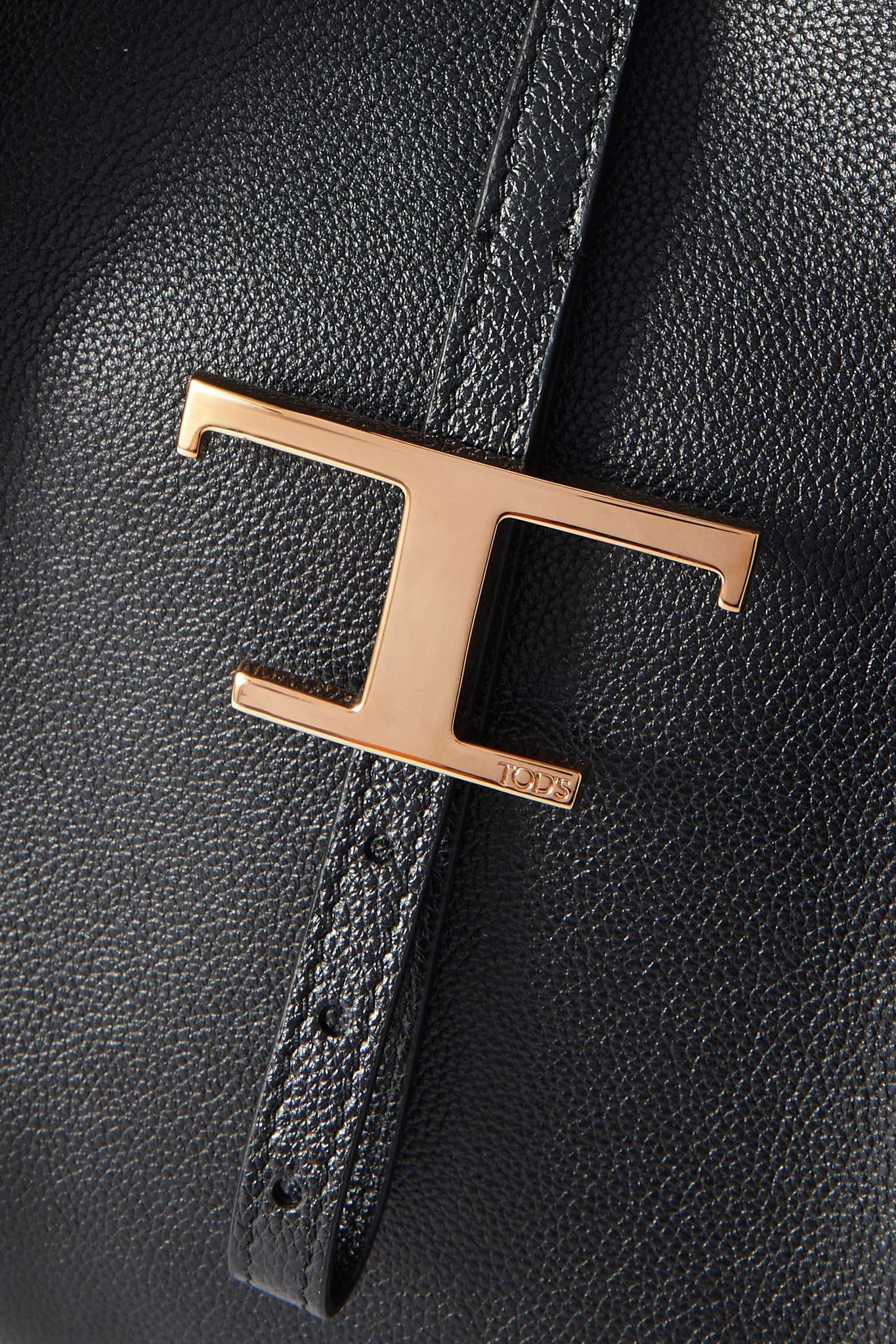 T Timeless medium leather shoulder bag - 4