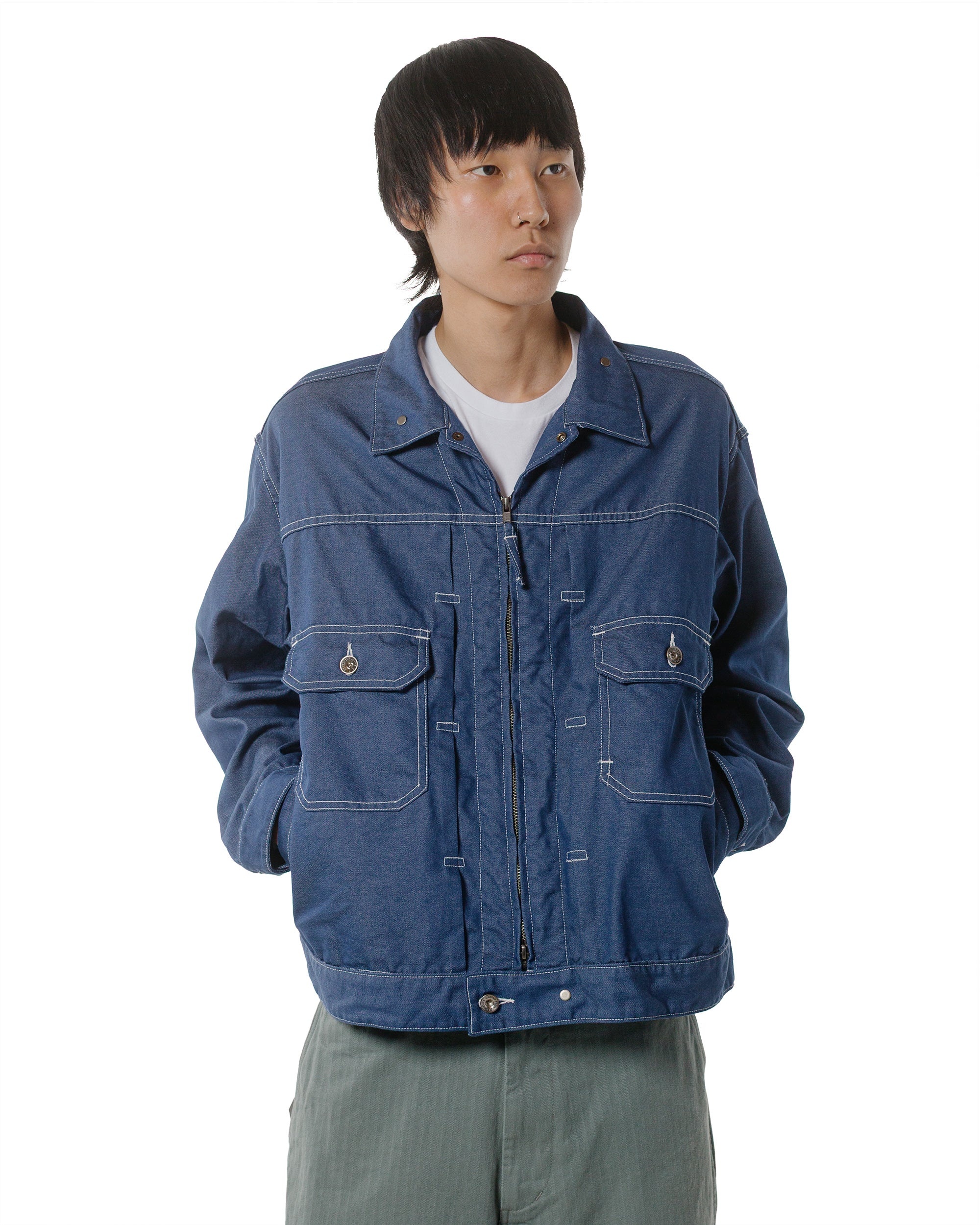Trucker Jacket Indigo CP Denim - 2
