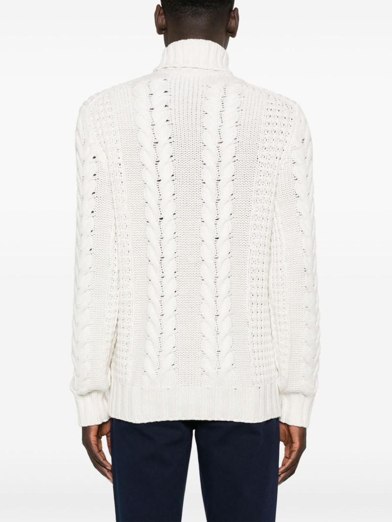 cable-knit sweater 4