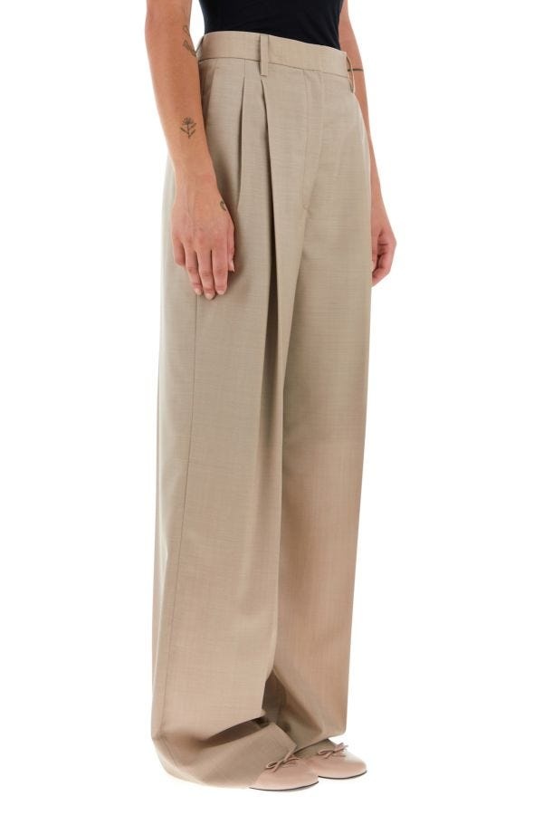 パンツ PRADA FW23 Sand wool blend pant (P201HS23113C6 F0065) Prada Prada Woman Sand Wool Blend Pant | luosophy | REVERSIBLE
