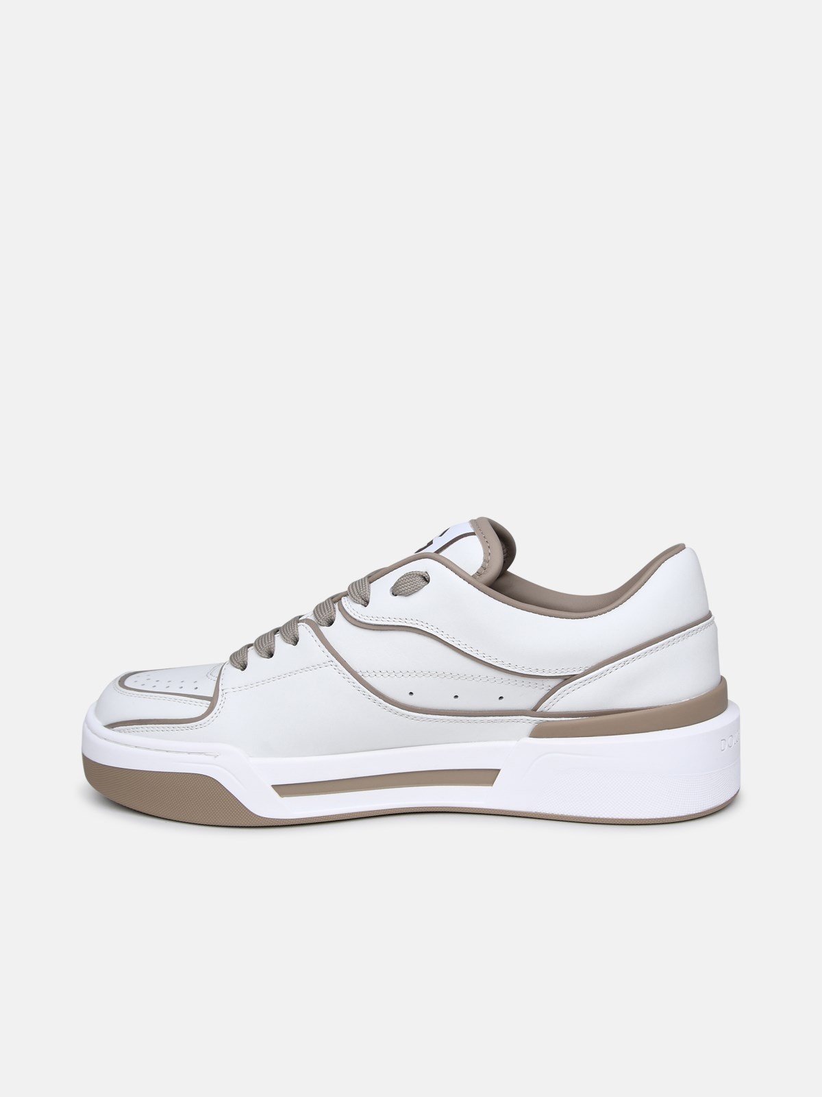 New Roma white leather sneakers - 3
