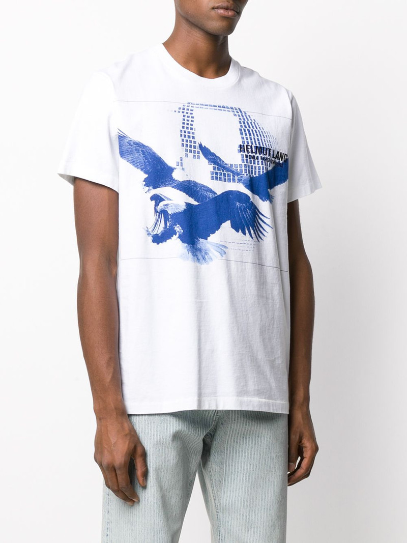 eagle print T-shirt 4