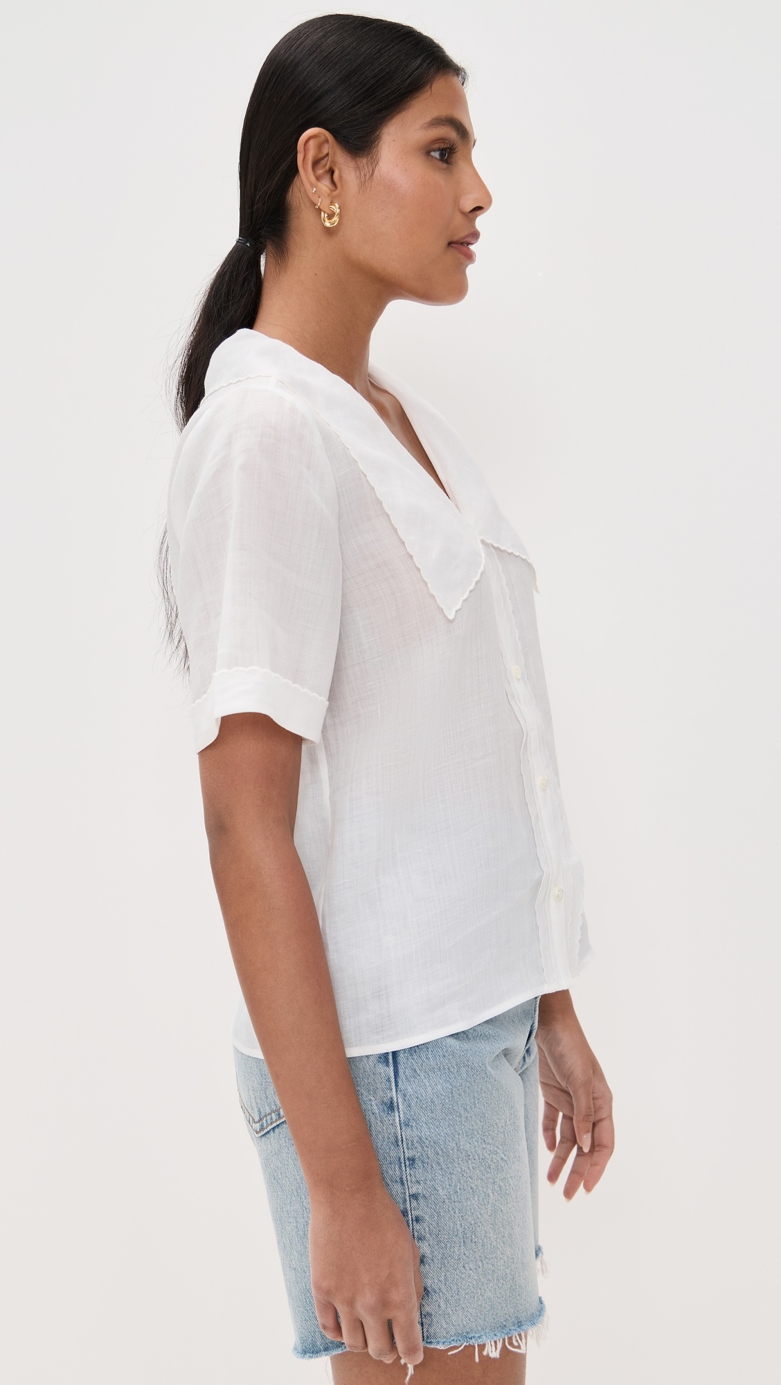 The Scallop Sailor Blouse - 3