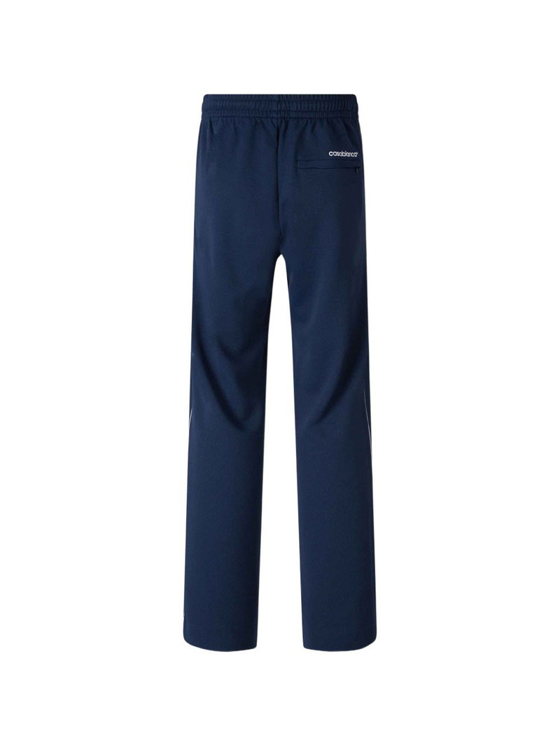 CASABLANCA embroidered-logo piqué track pants outlook