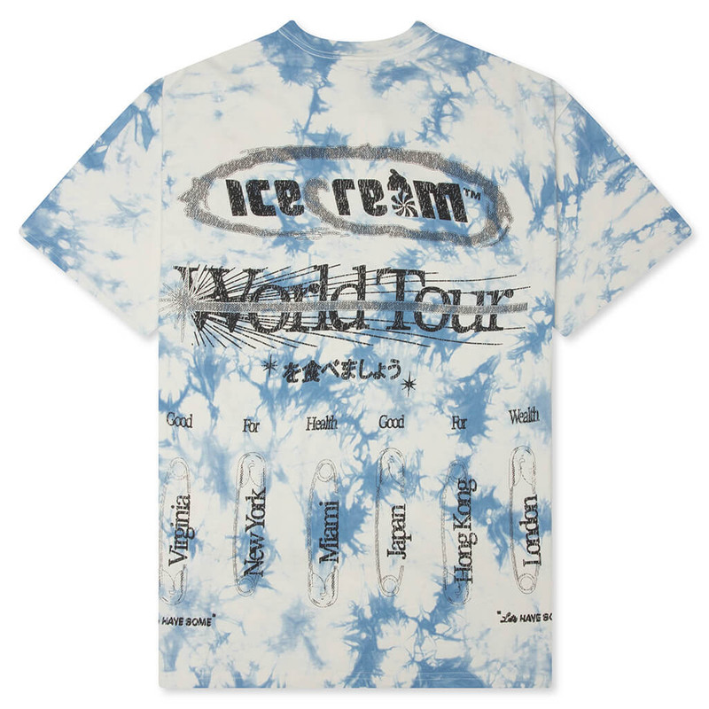 ICECREAM CREEPY CRAWLER S/S KNIT T-SHIRT - FOG outlook