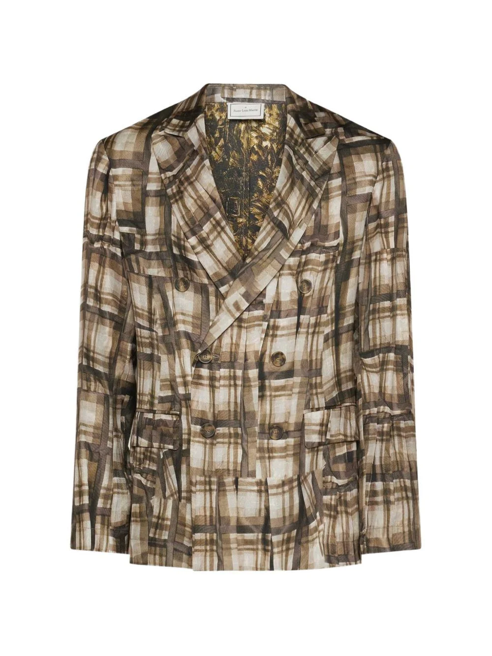 Fancy double-breasted blazer - 1