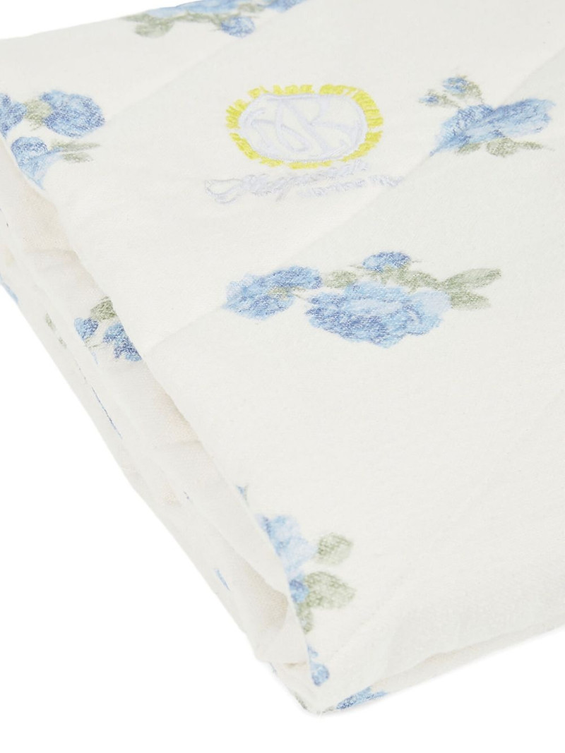 floral-print scarf 4