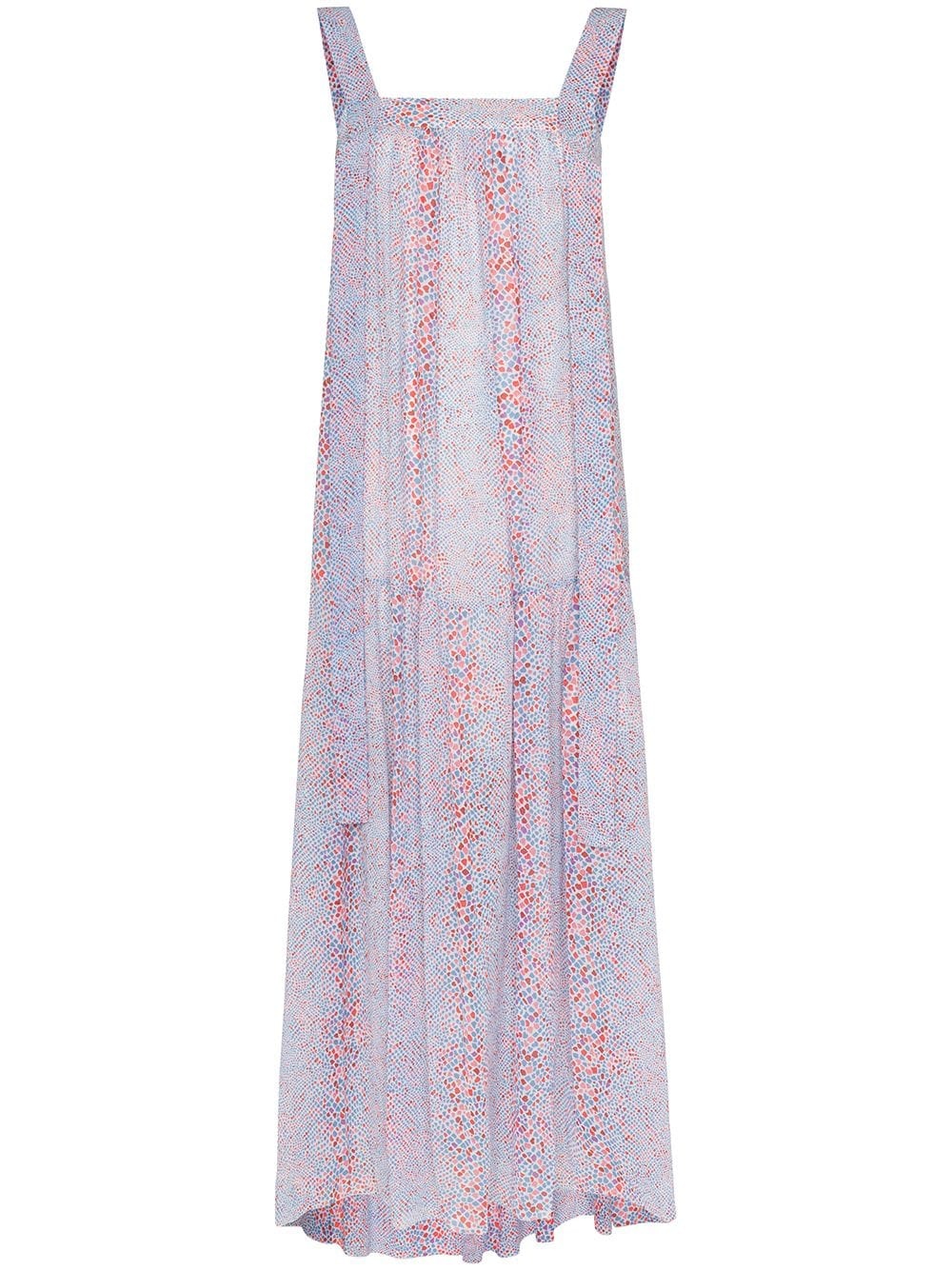 printed maxi dress - 1