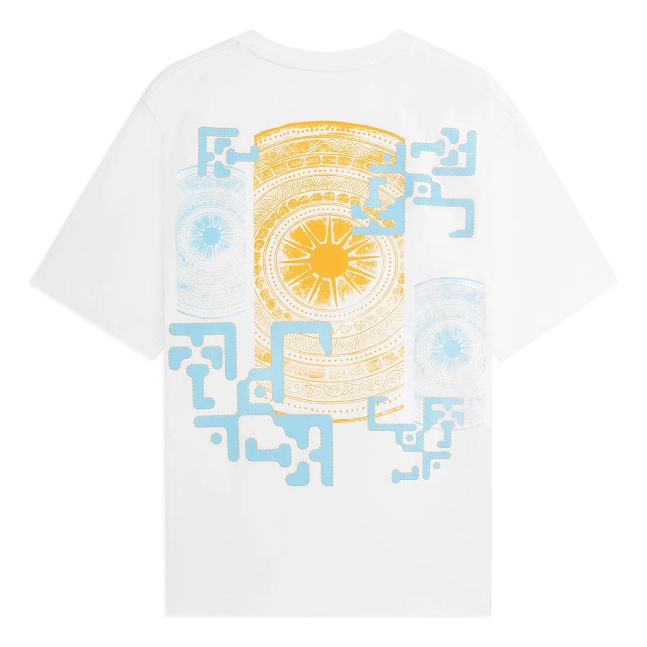 Li-Ning Geometry Graphic T-shirt 'White' AHSSB29-1 - 2