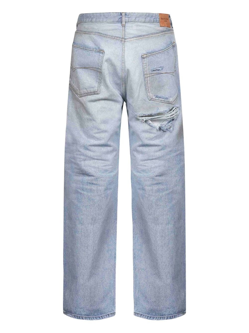 Distressed Fit Jeans - 2