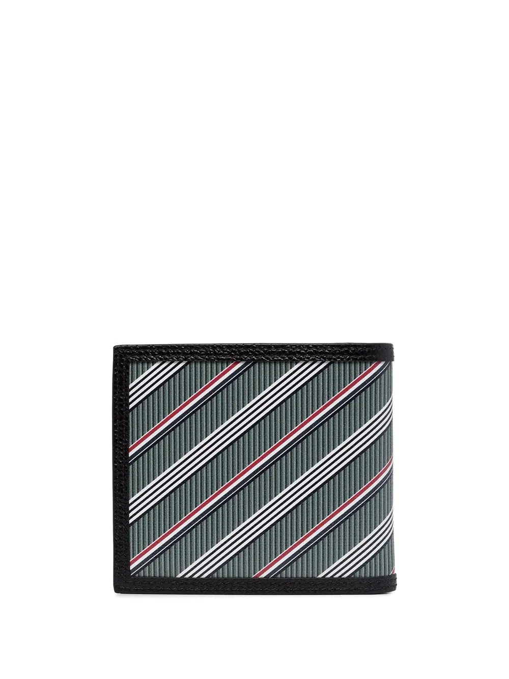 striped bi-fold wallet - 2