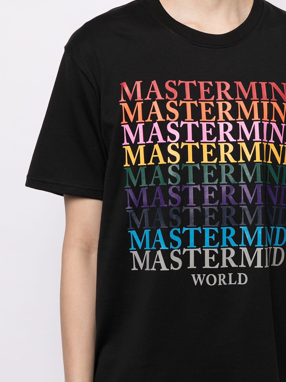 multi-logo print T-shirt - 5