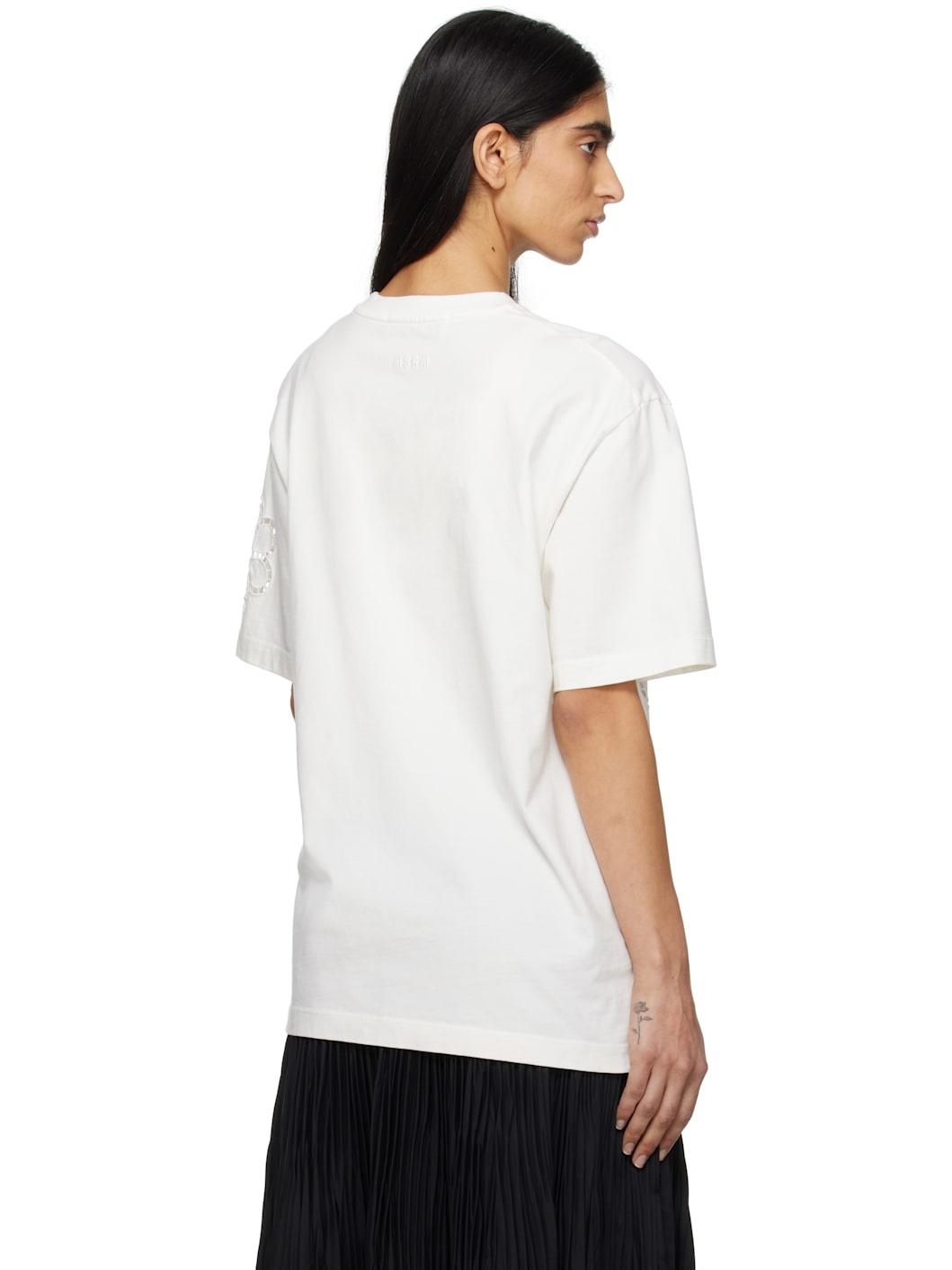 Off-White Floral T-shirt - 3