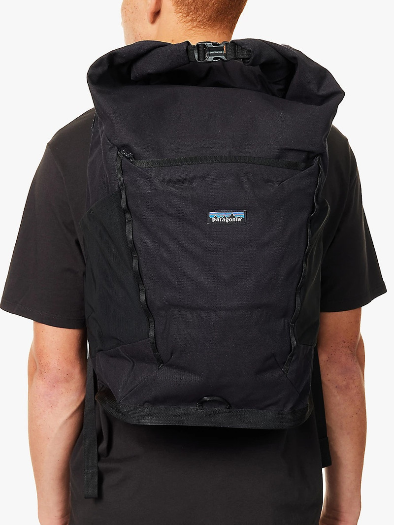 Patagonia Fieldsmith roll-top organic-cotton canvas backpack outlook