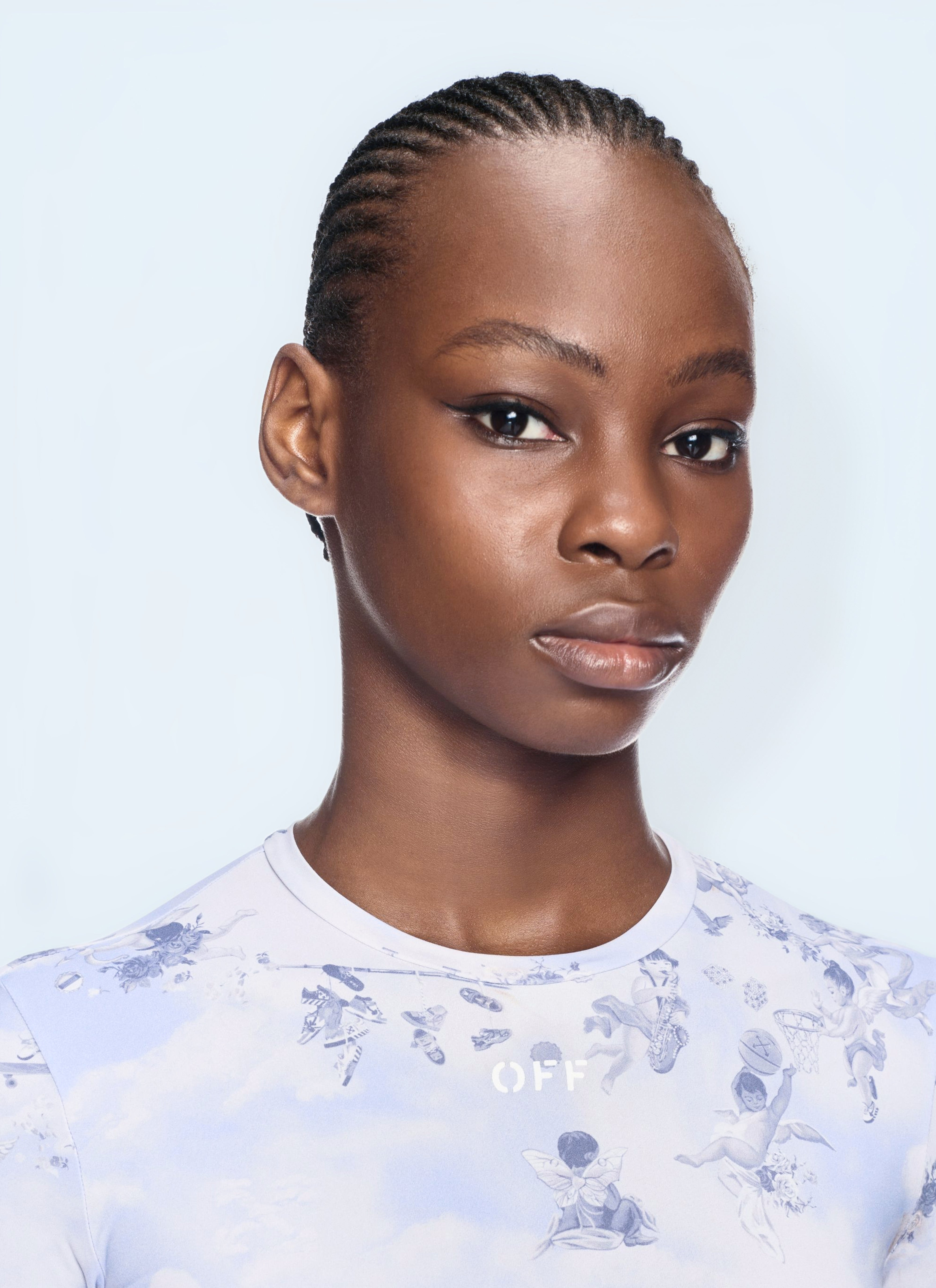Off White Women Fresco Top - 3