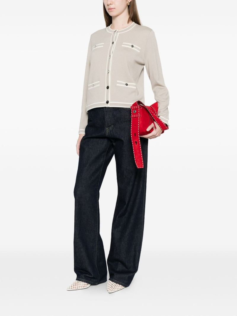TORY BURCH buttoned cardigan outlook