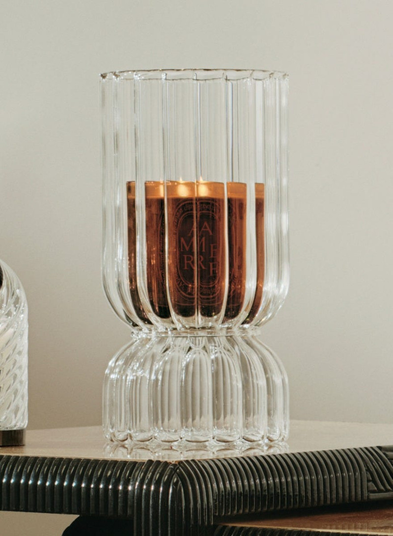 Ribbed Candle Holder - For classic and medium candles 3