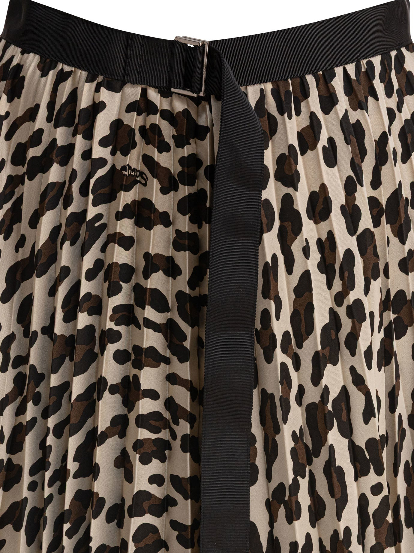 Sacai Leopard Skirt - 3
