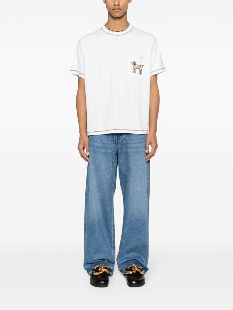 BODE Griffon Pocket cotton T-shirt outlook