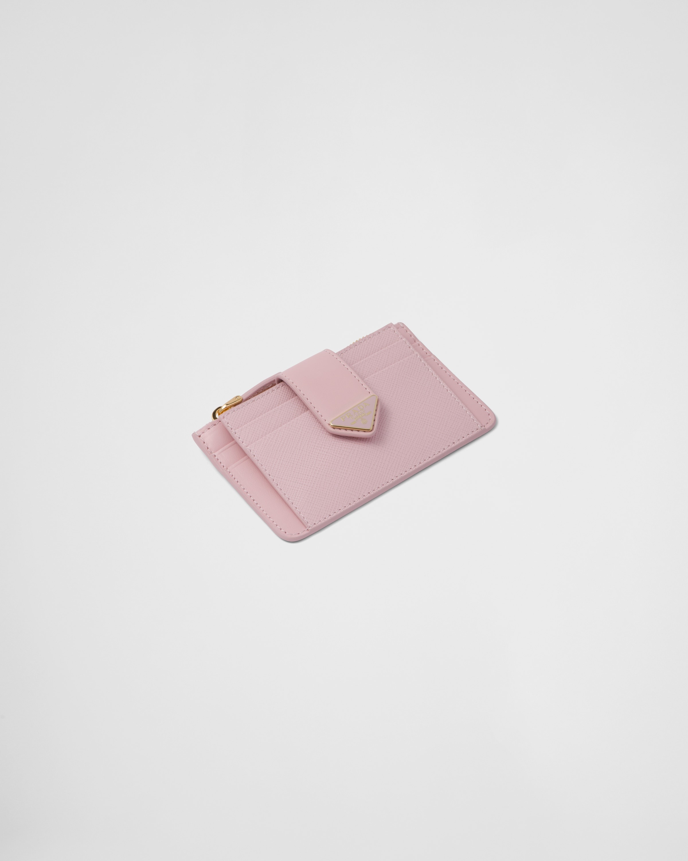 Saffiano and smooth leather card holder - 2