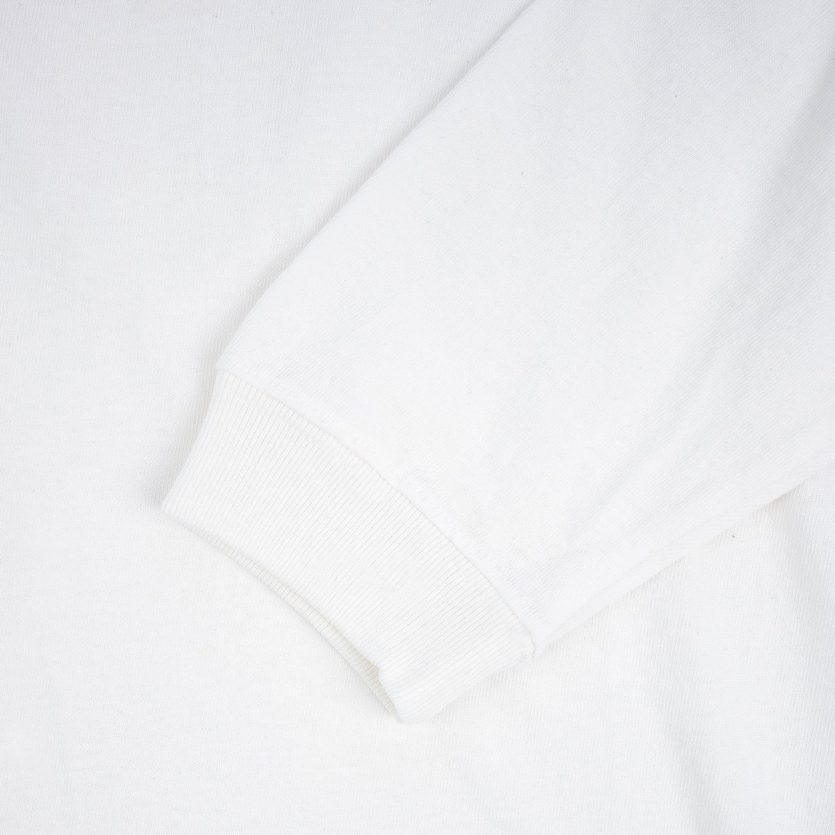 OGL-TEE-LOT20-LOGO-LS-CRM OGL 6.2oz Ringspun Long Sleeve T-shirt - Silkscreen Printed 'OGL Logo' - C - 6