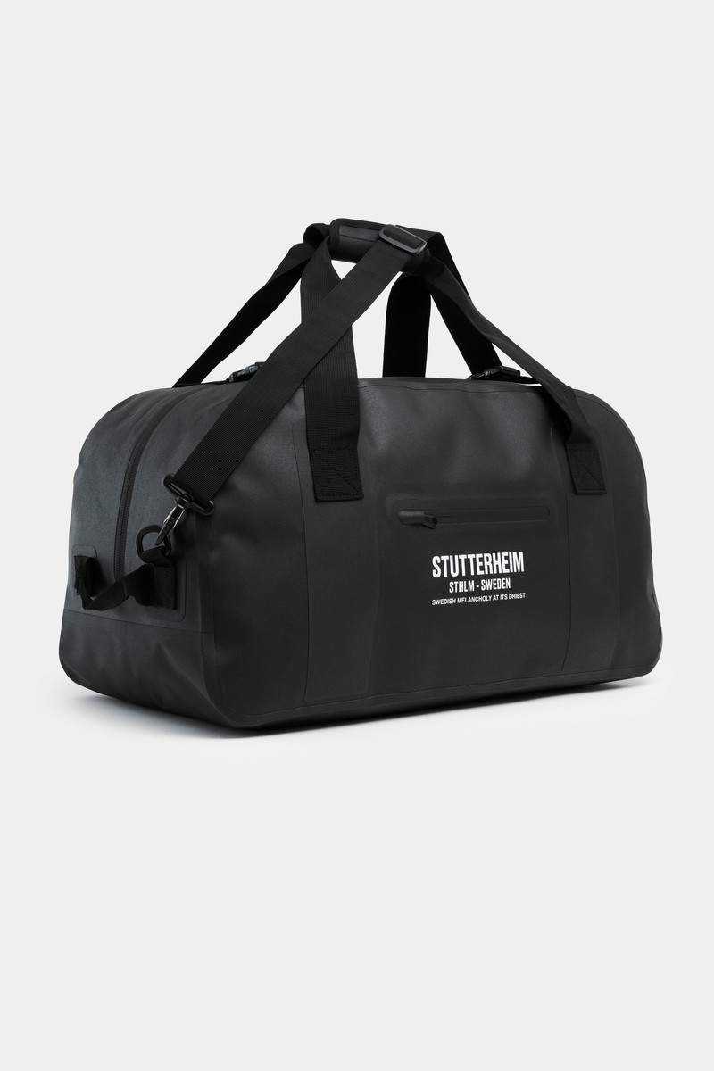 Stutterheim Rain Duffel Bag 50L Black outlook