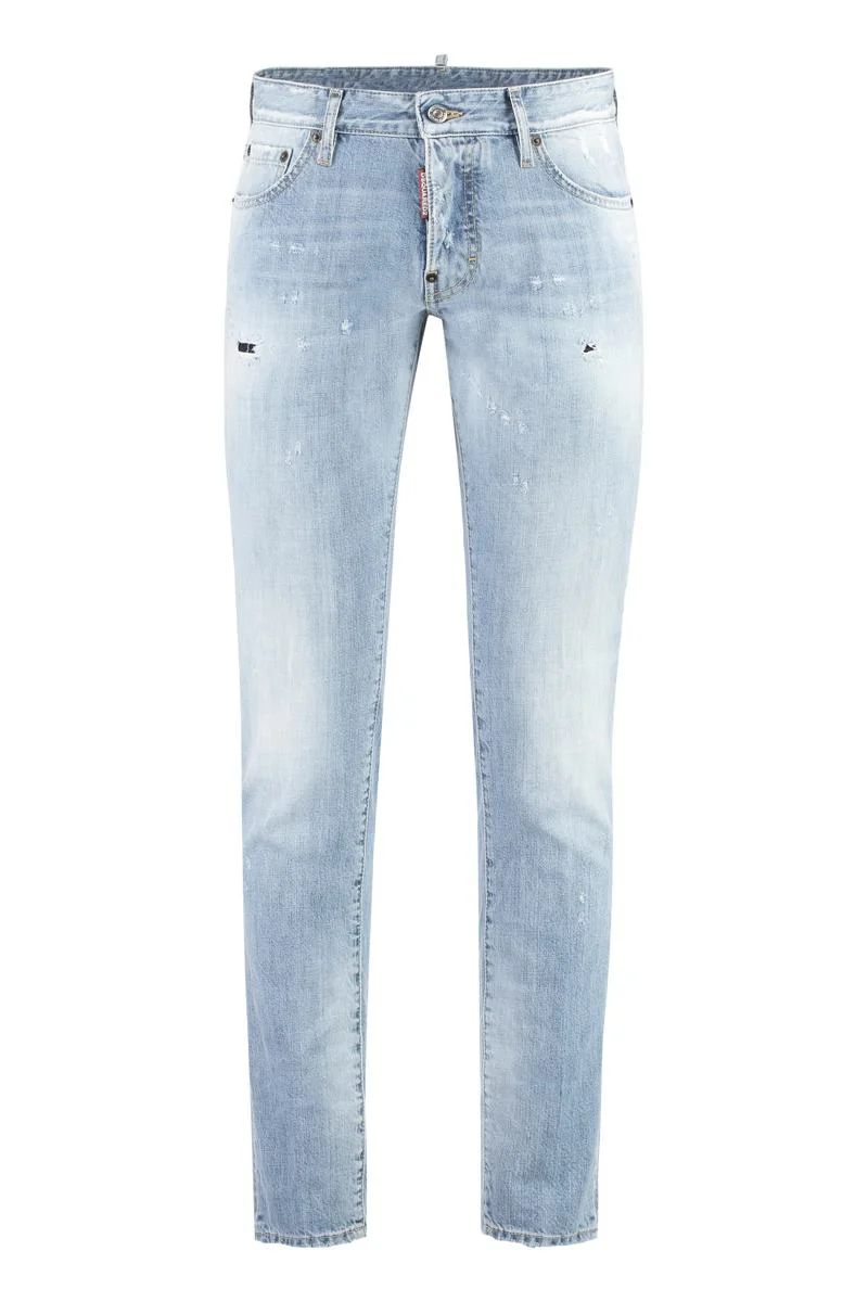DSQUARED2 STRETCH COTTON JEANS - 1