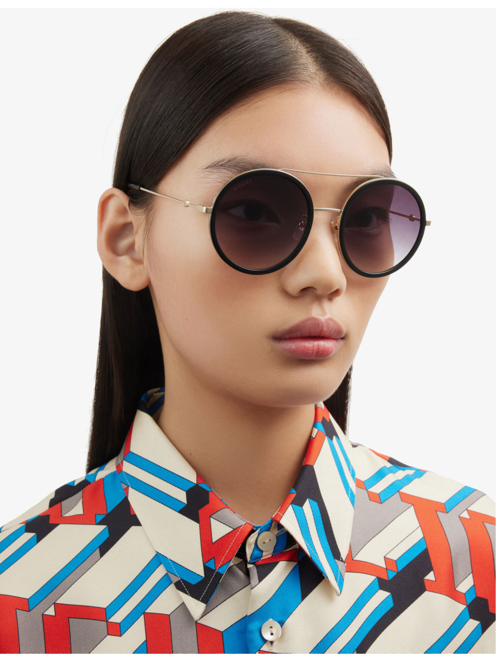 Gg0061s round-frame sunglasses - 2
