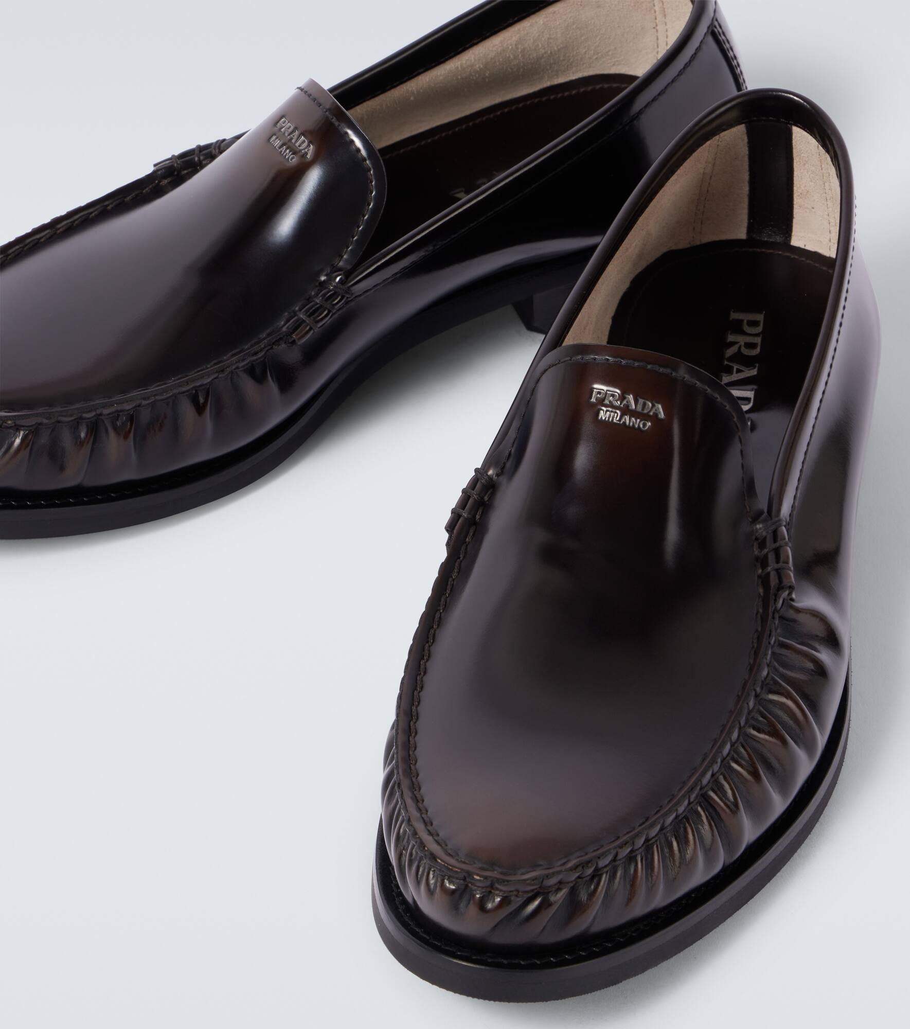 Leather loafers - 3