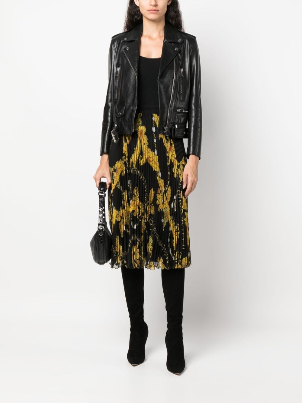 Chain Couture midi skirt - 2