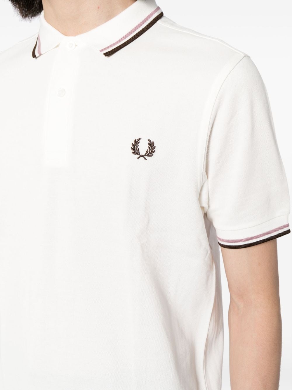 Twin Tipped cotton polo shirt - 5