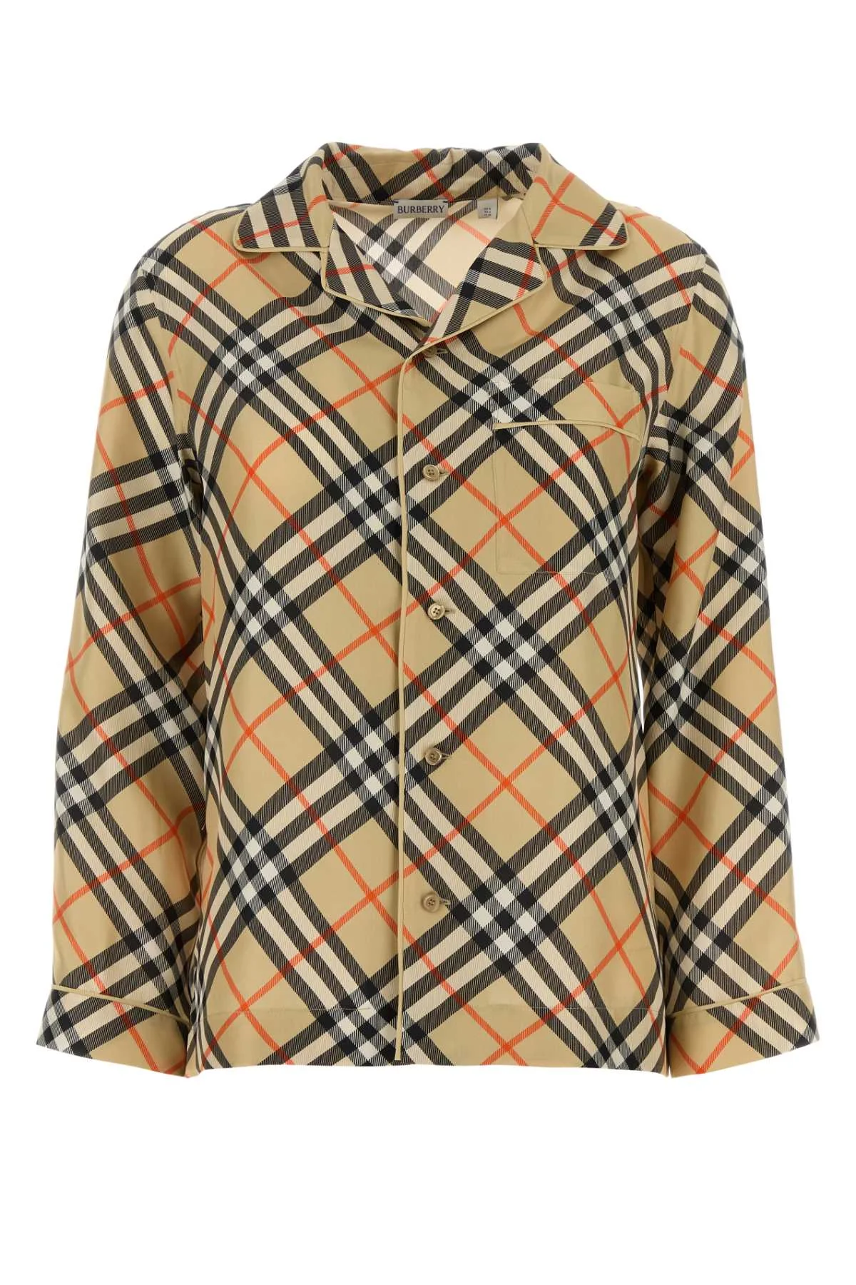 Burberry Women Embroidered Silk Shirt - 1