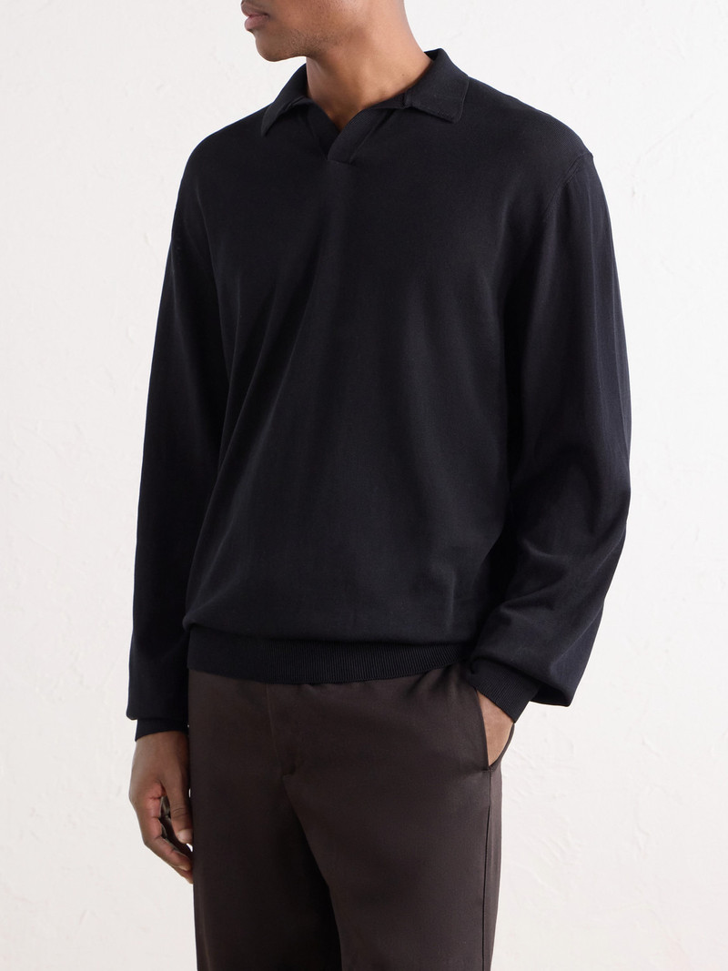 Sea Island Cotton Polo Shirt 3