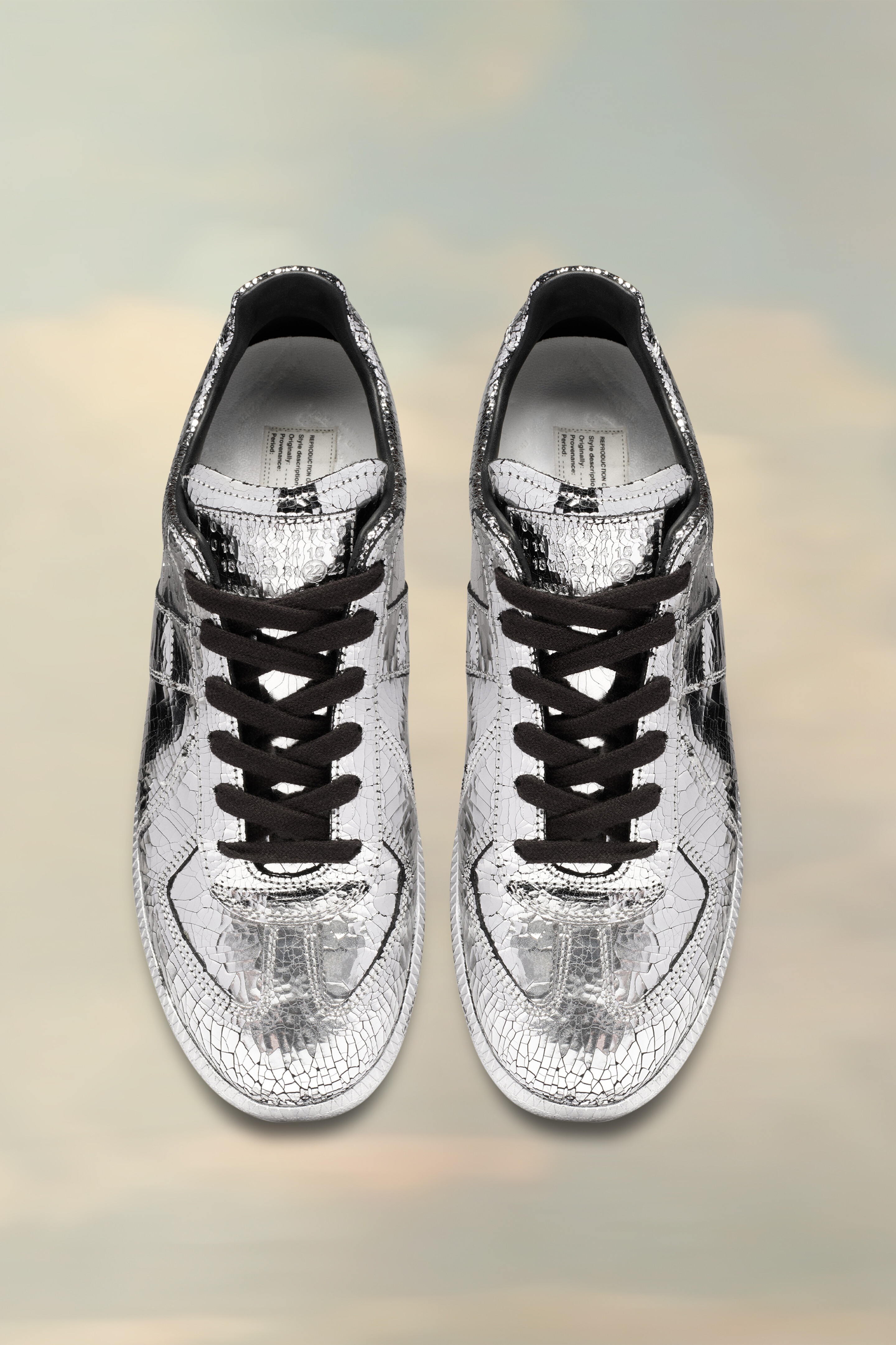 Maison Margiela Replica broken mirror sneakers | REVERSIBLE