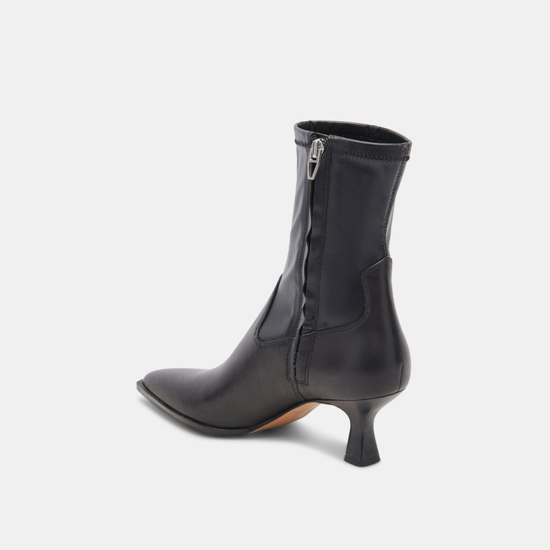 ARYA BOOTS BLACK LEATHER 10