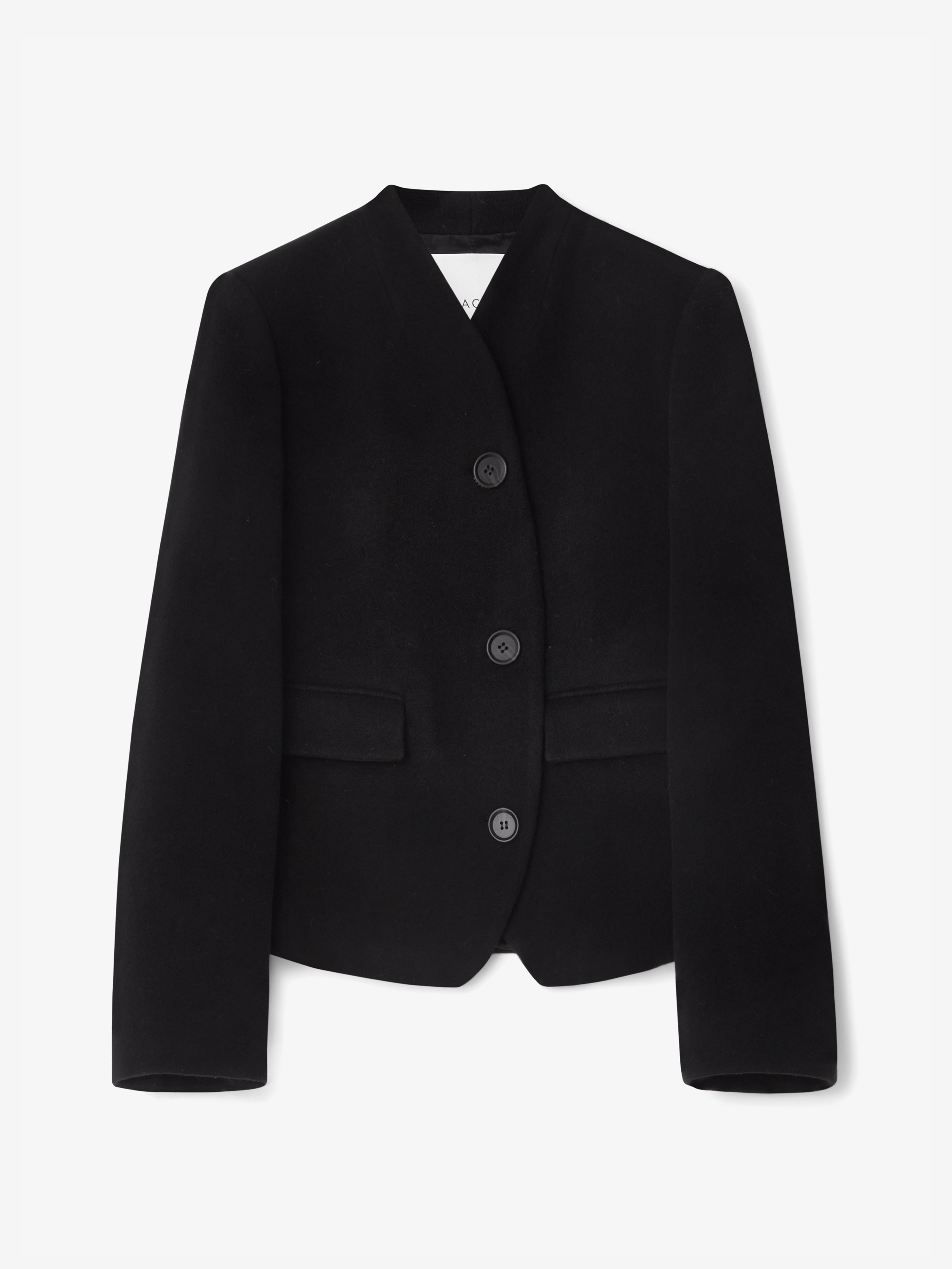Short curved jacket - 1