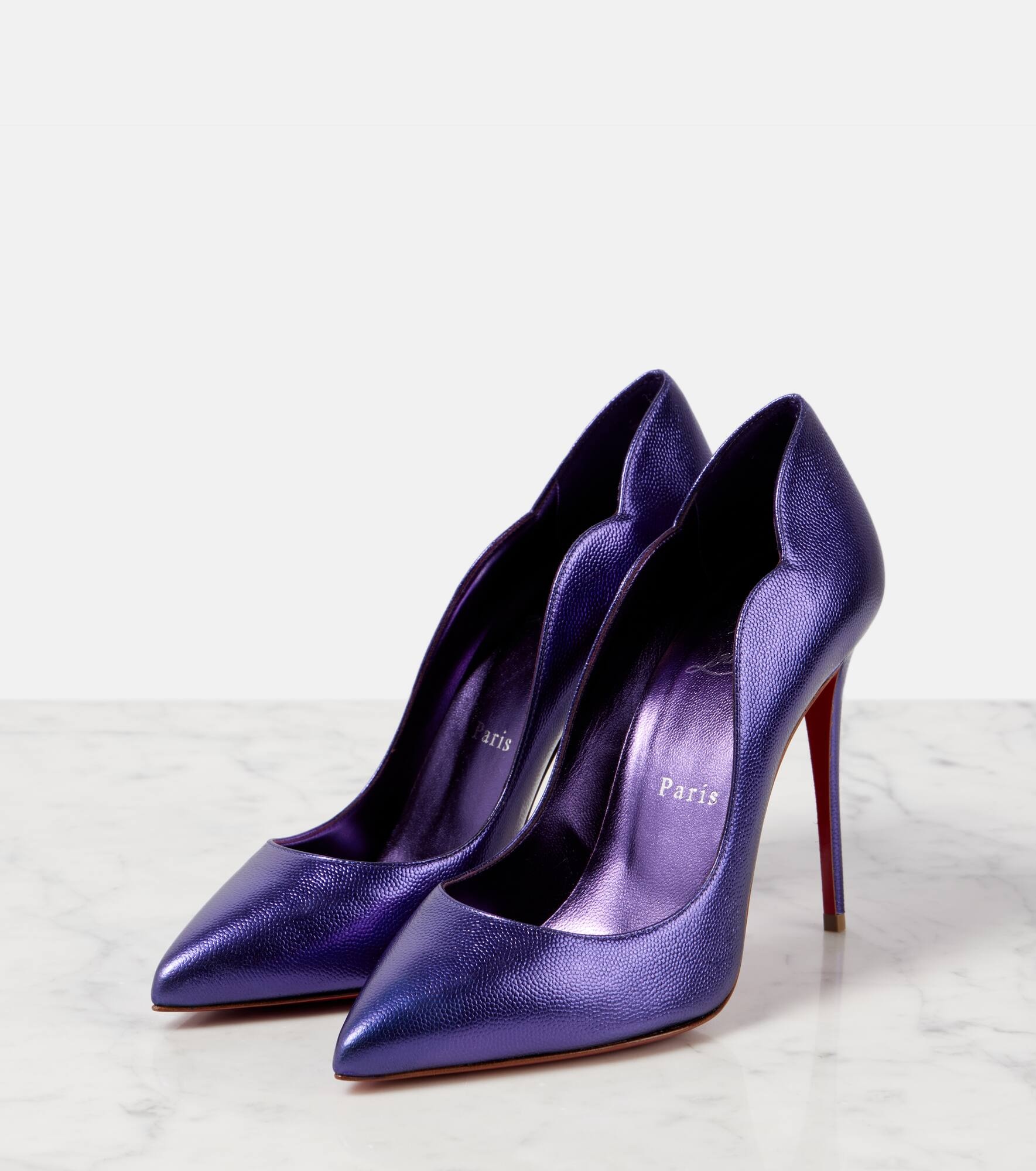 Hot Chick 100 leather pumps - 5