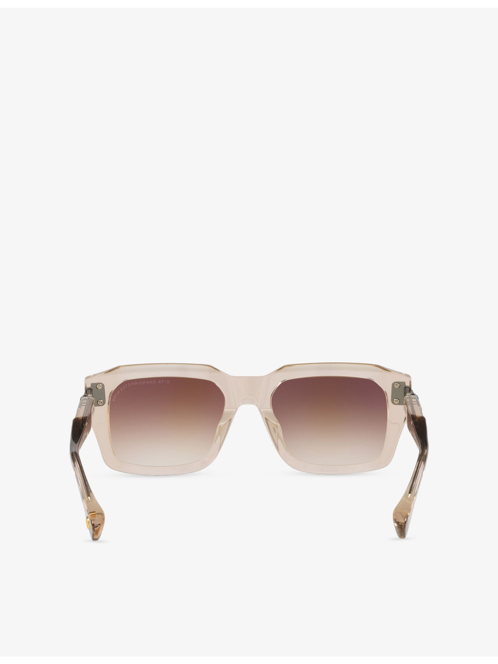 D4000475 Grandmaster-Nine Rectangular-Frame Acetate Sunglasses - 4