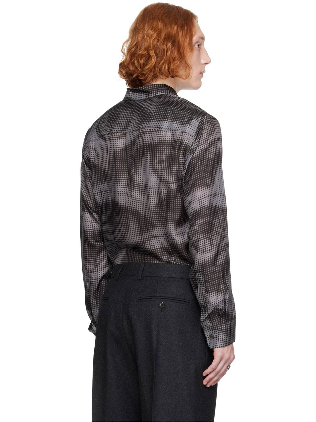 Gray Graphic Shirt - 3