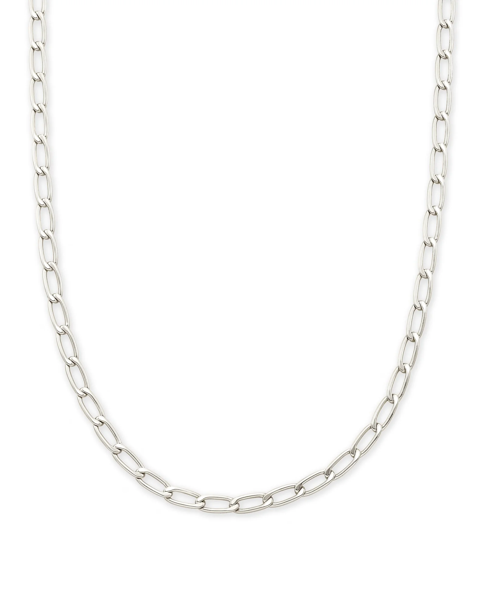 Merrick Chain Necklace in Silver - 1