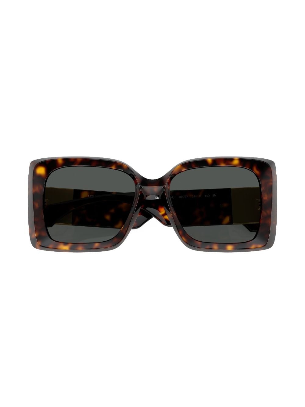 Medusa-plaque oversized-frame sunglasses - 5