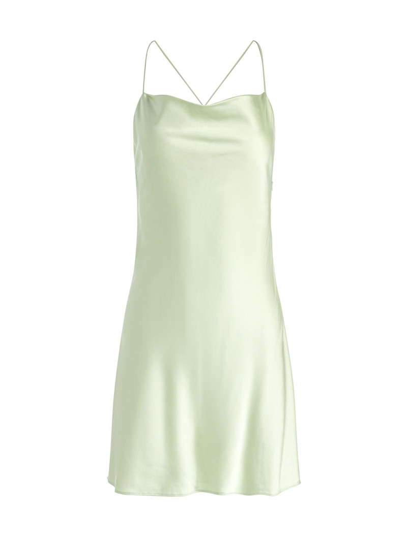HARMONY COWL BACK SLIP DRESS - 1