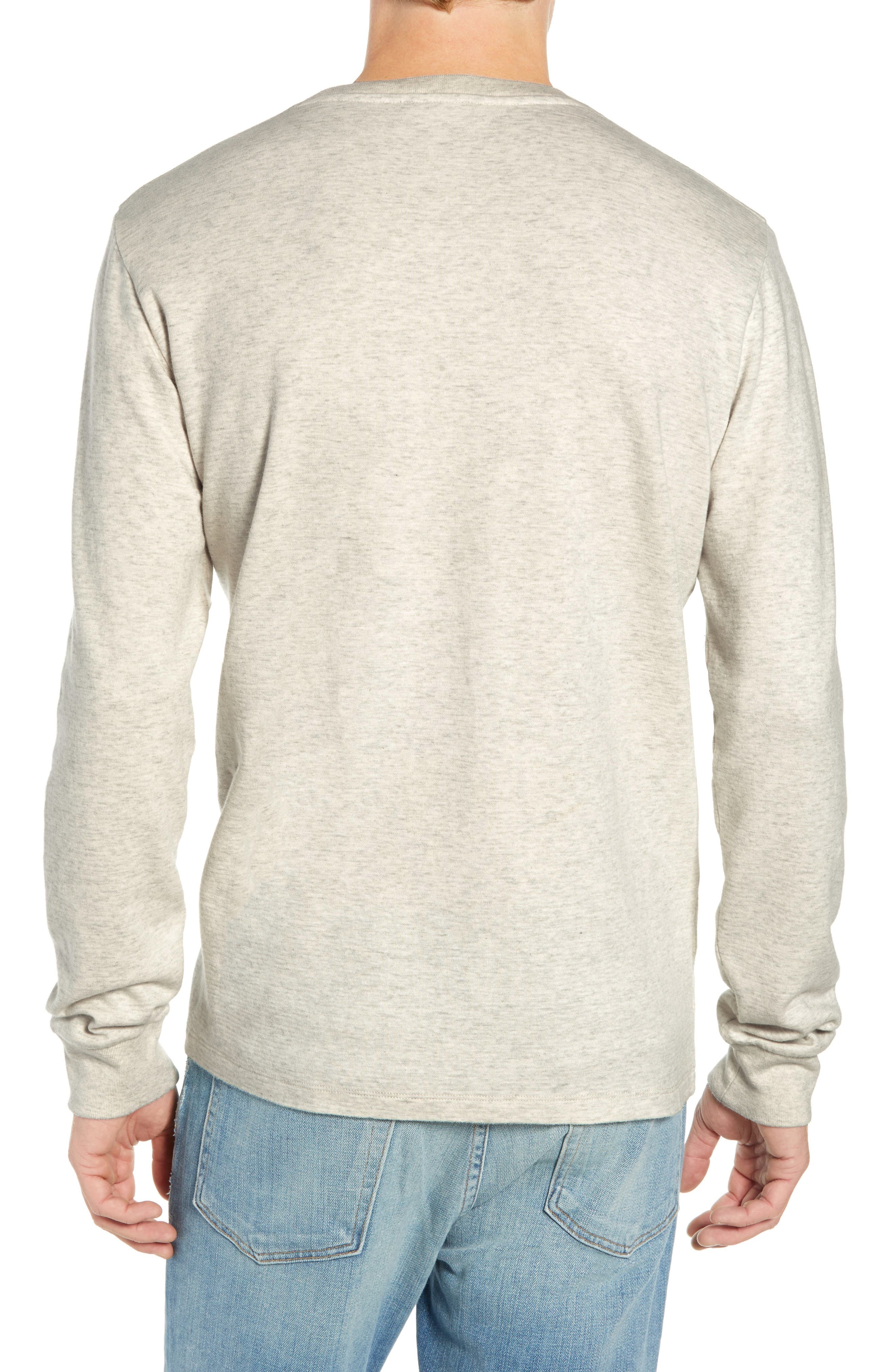Duo Fold Long Sleeve Cotton T-Shirt - 2