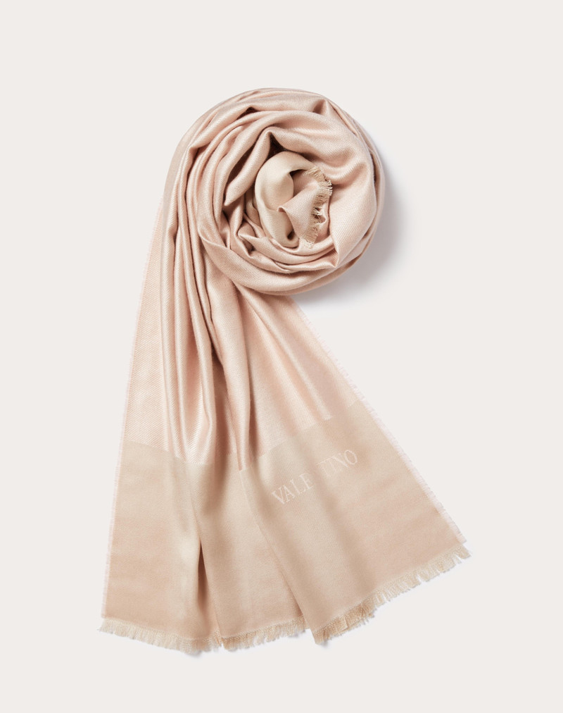 VALENTINO LUREX STOLE IN SILK AND CASHMERE 1